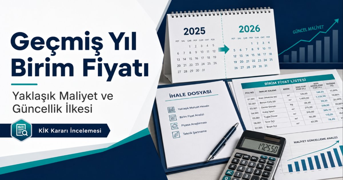 Masada yaklaşık maliyet cetveli ve Kamu İhale Kurulu kararı inceleyen hukuk danışmanı.